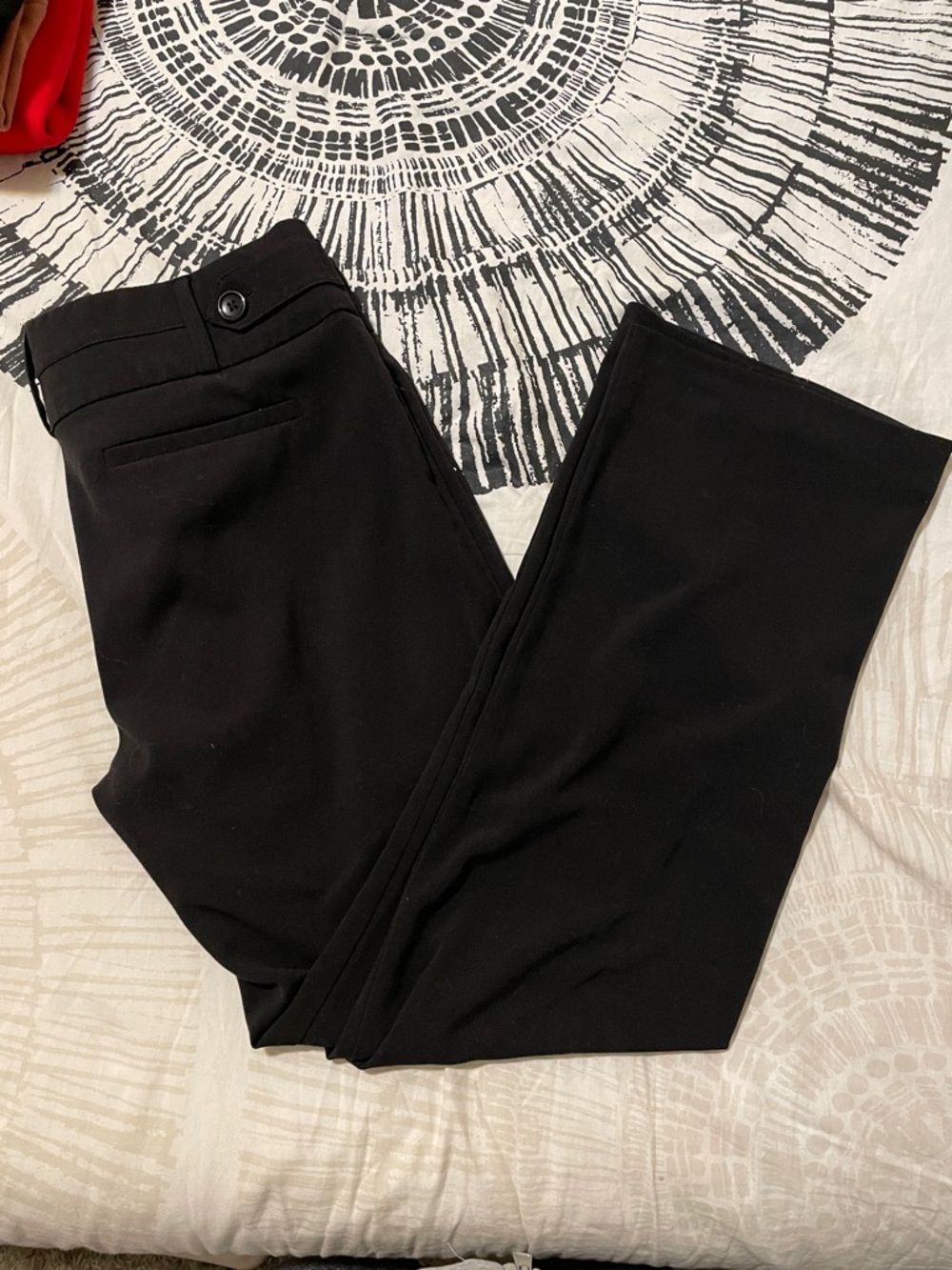 Women’s Black Dress Pants - Classic Straight Leg
